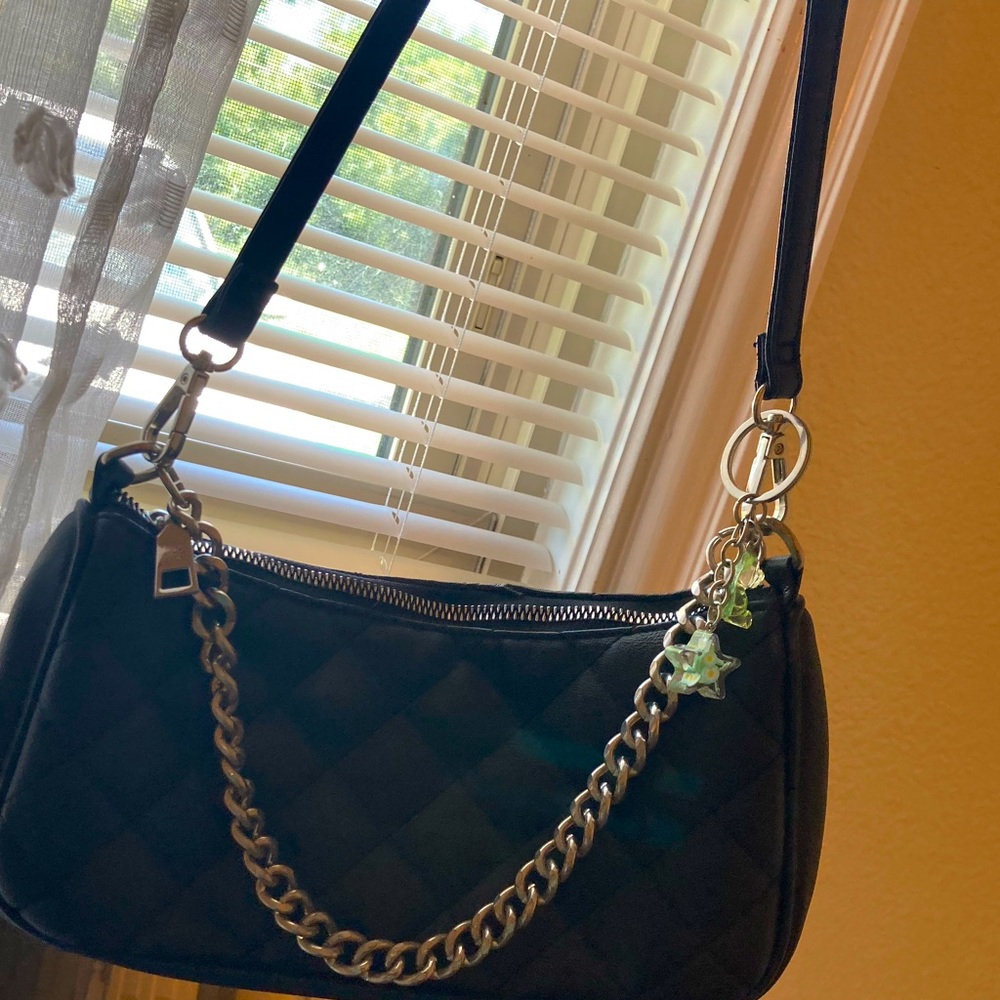 Black Chain Purse